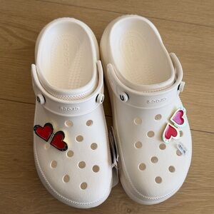 CROCS  Platform Mega Crush Mens 7 / Women 9 Classic Crush Clog Sandals Shoes
